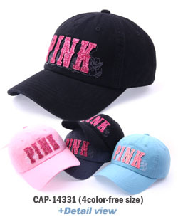 cap-14331 PINK 핑크로고 야구모자  볼캡