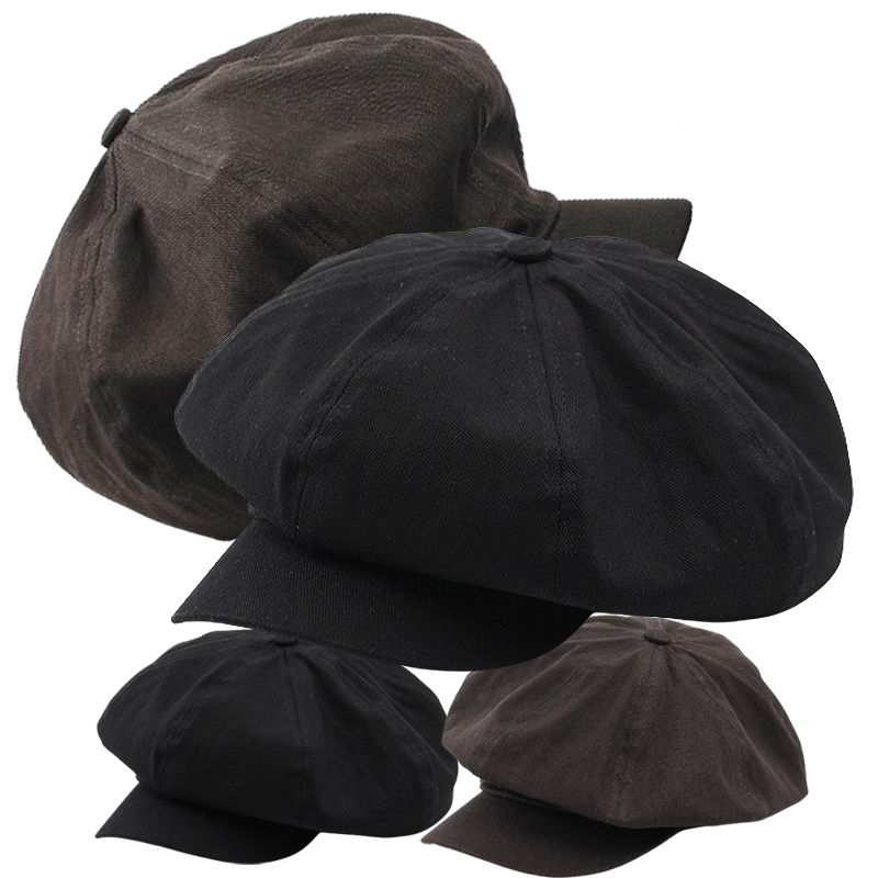 CAP-22940_캐주얼 뉴스보이캡 모자 팔각모 헌팅캡 남자여자 베레모 빵모자