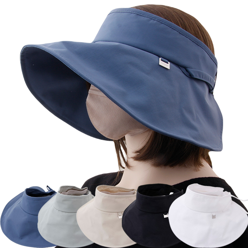 CAP-24031_여름 썬캡형 벙거지 모자 햇빛차단 여행 산책 여자 남자 골프 챙모자