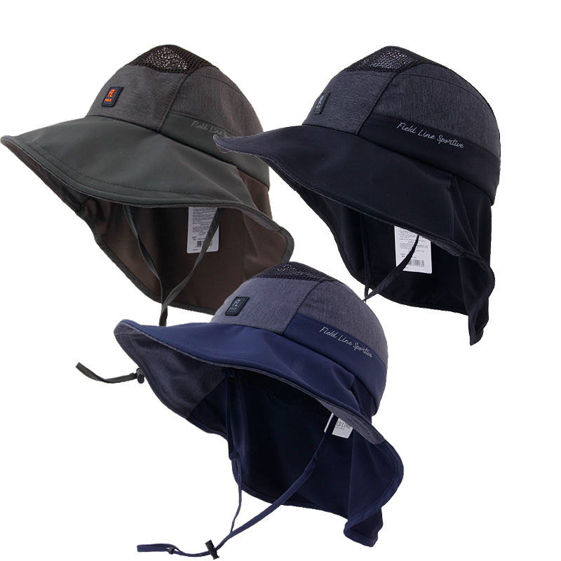cap-22009_기능성 벙거지 햇빛차단 모자 썬캡형 등산 여행 캠핑 사파리