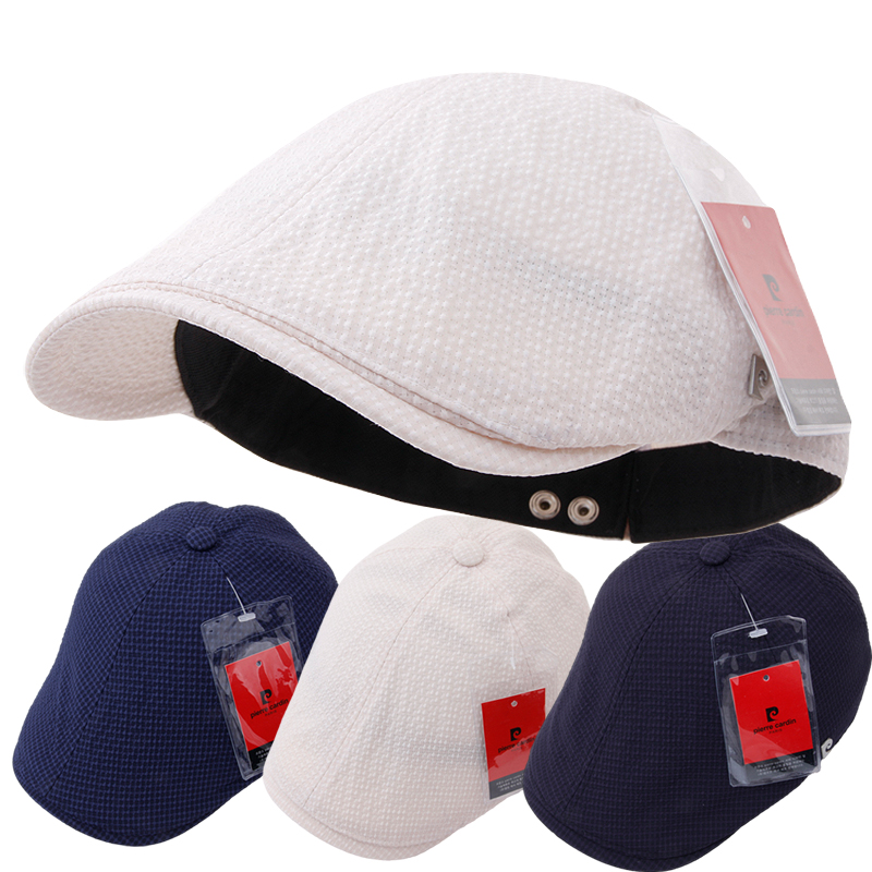 CAP-24052_피에르가르뎅 여름 시원 냉감소재 헌팅캡 모자 베레모 허영만 캡 빵모자
