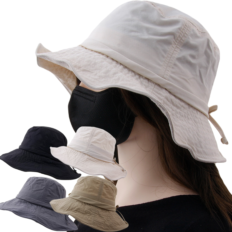 CAP-24202_기능성 원단 안감매쉬 벙거지 모자 버킷햇 산책 여행 햇빛차단