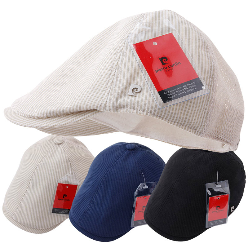 cap-24255_피에르가르뎅 여름 시원한 소재 매쉬 망사 헌팅캡 모자 허영만 플랫캡