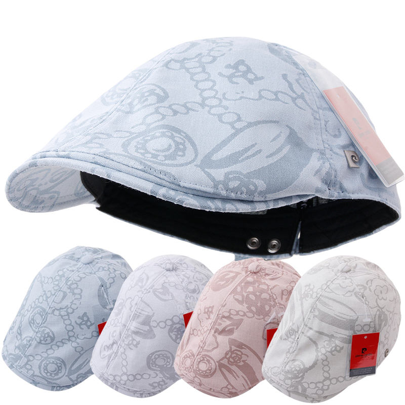 cap-24254_피에르가르뎅 여름 시원한 소재 헌팅캡 모자 허영만 플랫캡