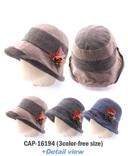 CAP-16194 여성 패션벙거지 모자