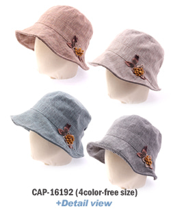 CAP-16192 여성 패션벙거지 모자