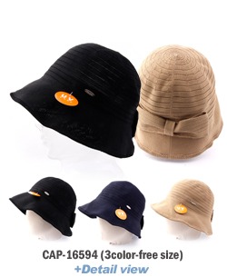 cap-16594 여성벙거지 모자 챙모자