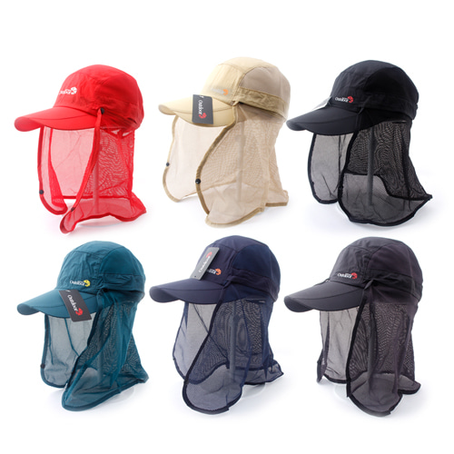 CAP-16896_기능성 캡모자 햇빛차단 아웃도어 스포츠 등산 낚시 캠핑 모자