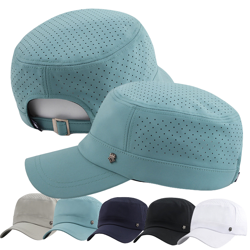 CAP-23022_스판 매쉬 기능성원단 군모 야구모자 골프 등산 러닝 산책 스포츠 모자