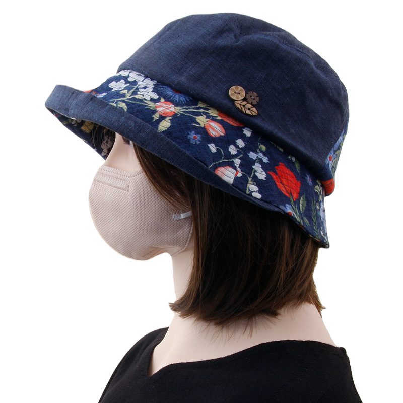 CAP-24004_중년여성 봄 여름 벙거지모자 버킷햇 엄마 산책 여행 챙모자