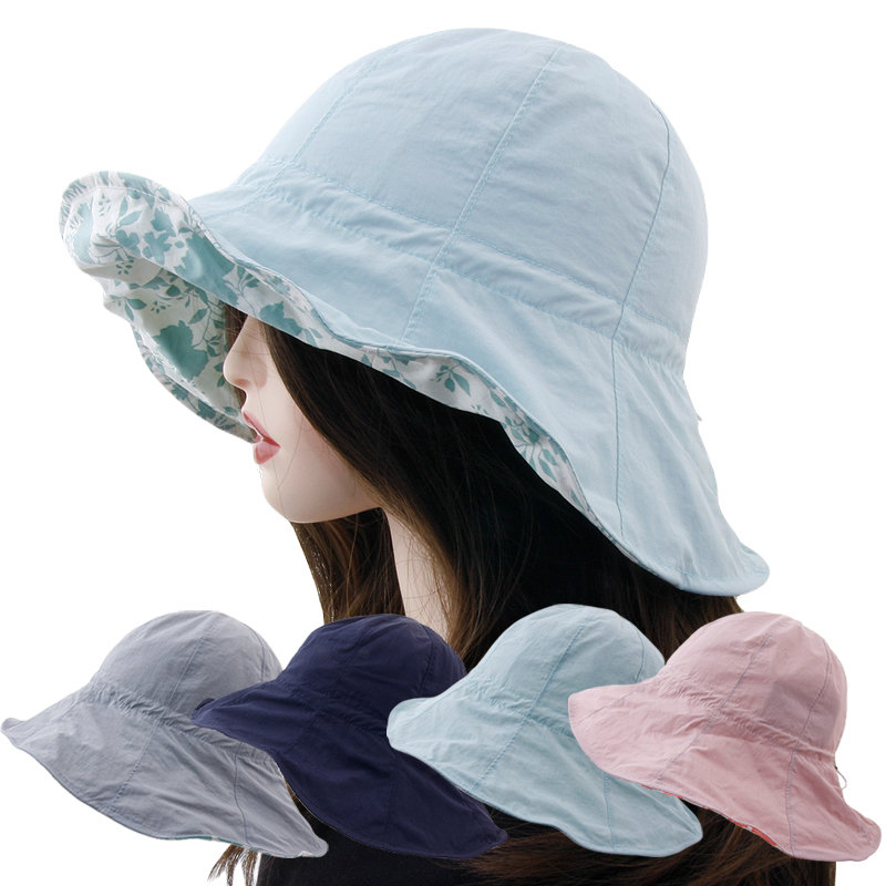 CAP-23430_Minette 여자 벙거지모자 큰챙 와이드 버킷햇 봄 여름 산책 여행 모자
