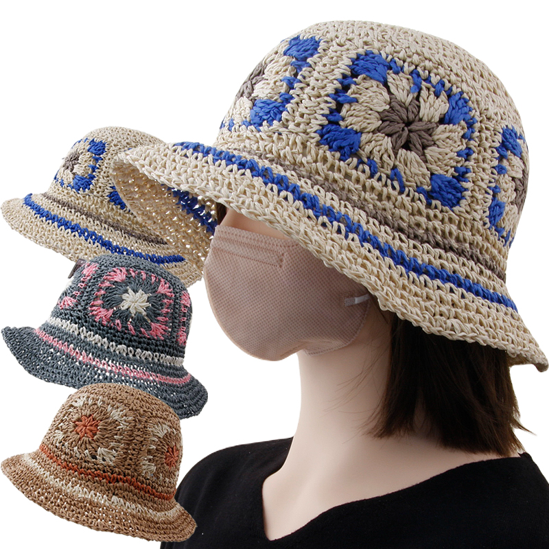 CAP-24074_여름 지사 천연소재 벙거지 모자 여자 여성 사파리 버킷햇 산책 여행